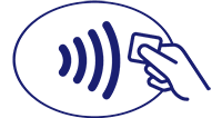 contactless symbol icon